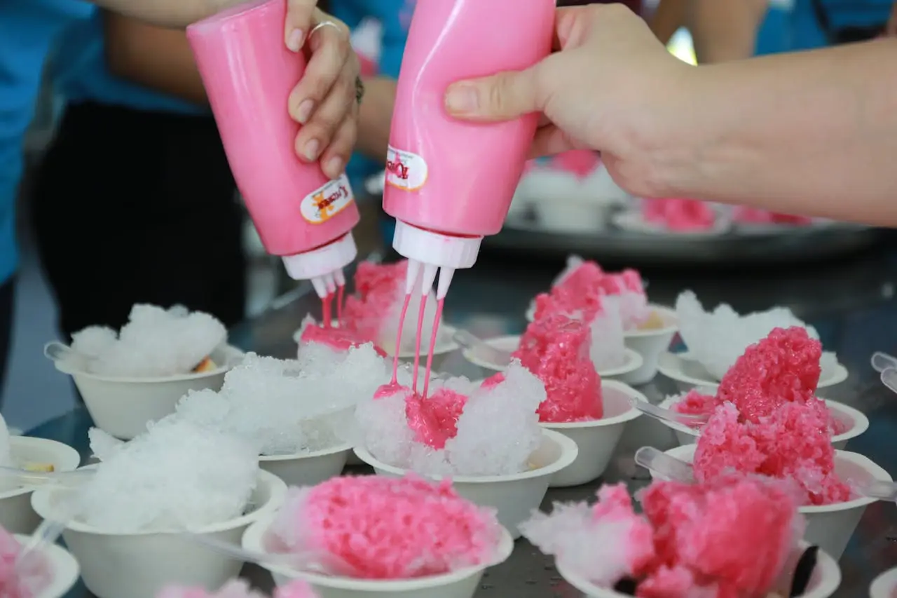 Schaafijs feest trouwerij schaafijs huren dawet smaak