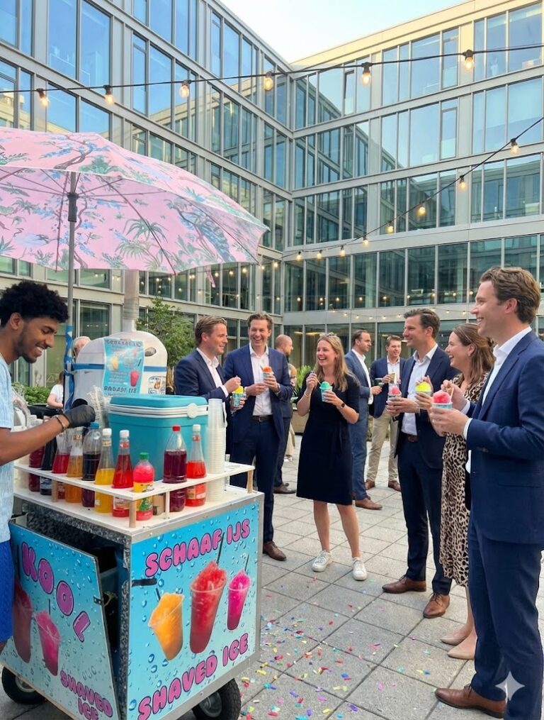 schaafijs bedrijfsfeest